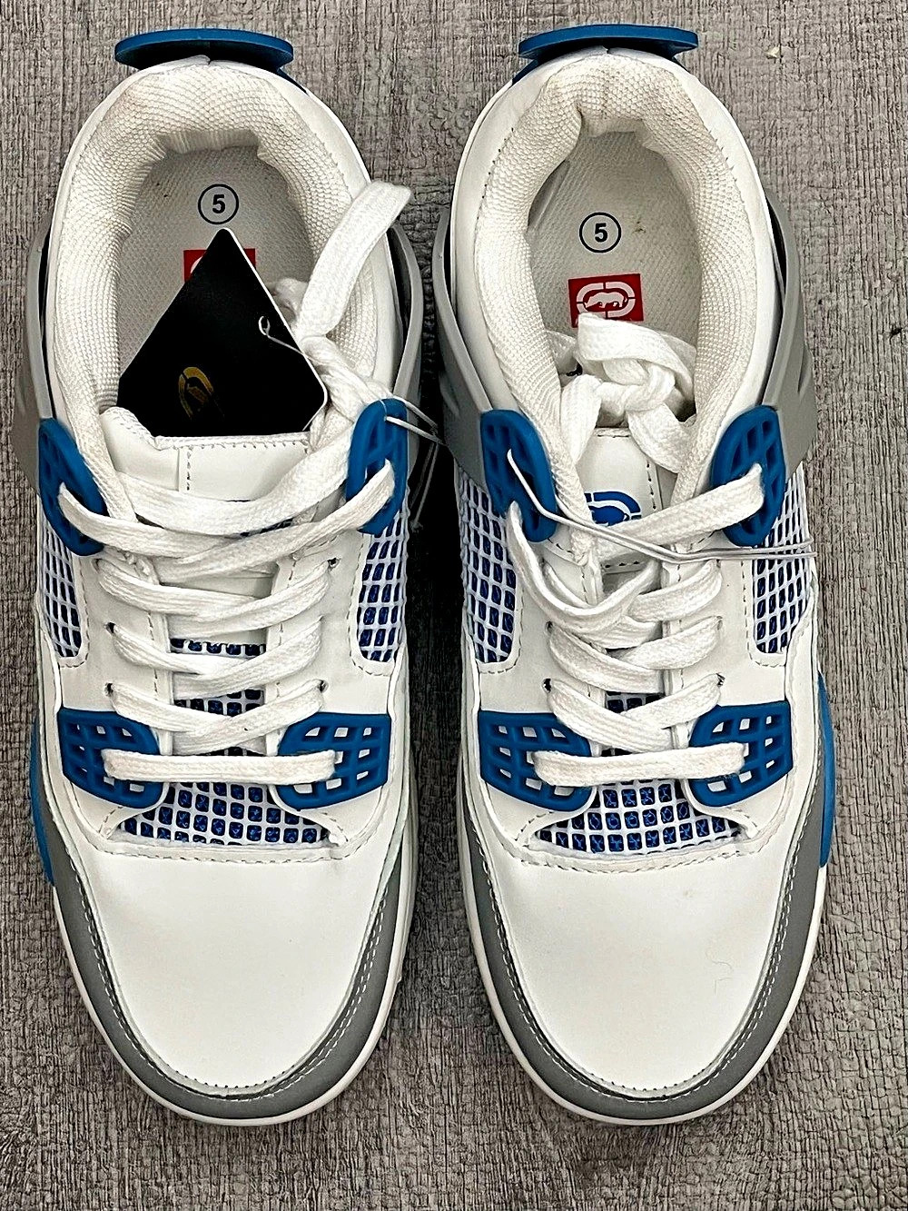 Ewing Athletics 33 HI Men's Sneakers White & Blue US 5 NWT